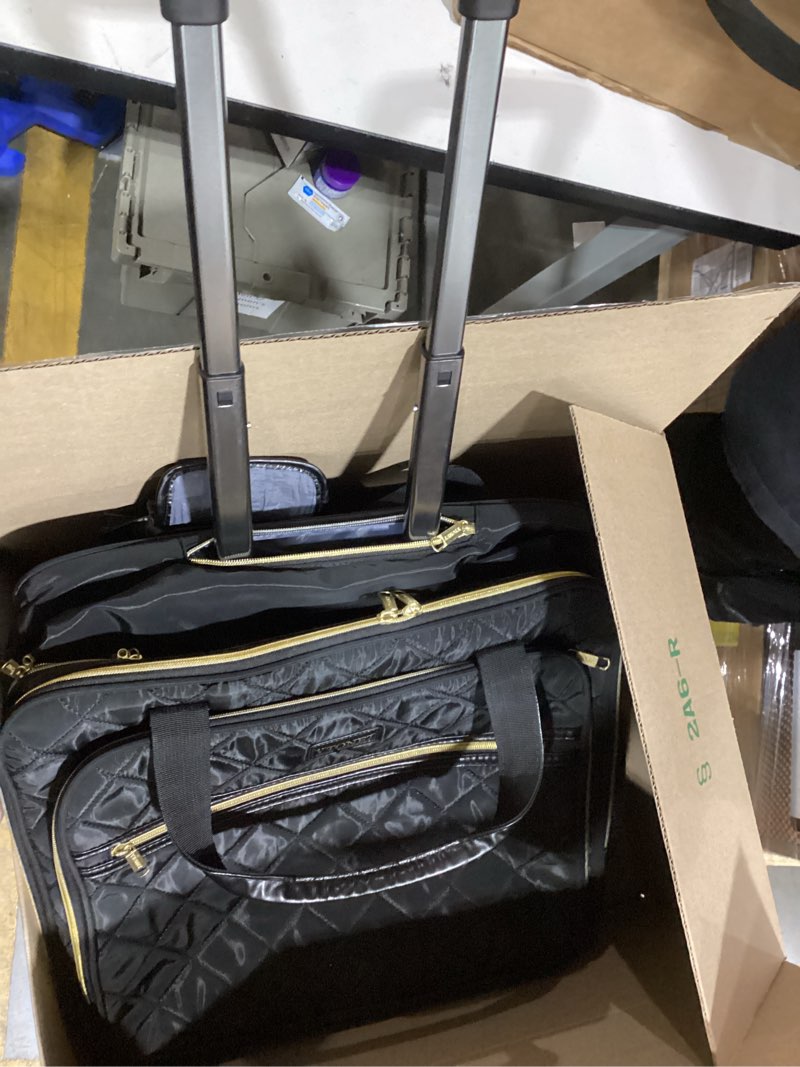 Condition photo showing Good Condition for ytonet rolling briefcase for women, extra large 18 inch rolling laptop bag | computer bag with wheels for work travel college business overnight wife mom teacher, black x-large black