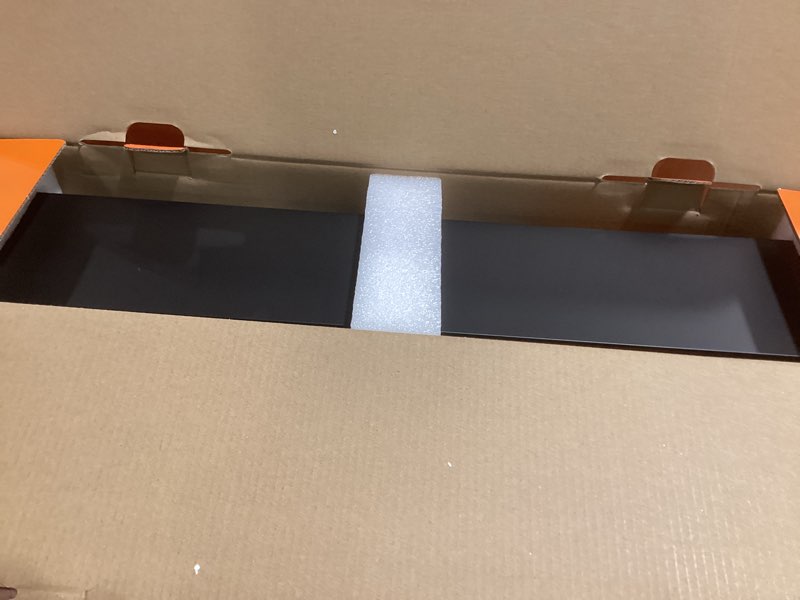 Condition photo showing New/Like New for funlogy sound bar for smart tv, 100w 2.1ch bluetooth 5.0 soundbar with hdmi arc, optical & aux, remote control, for projector and gaming, black