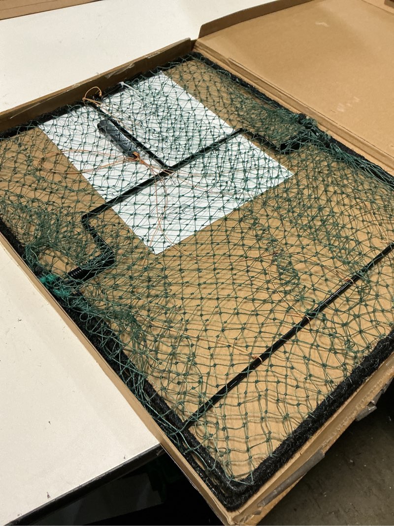 Condition photo showing Good Condition for humane pigeon trap,bird trap for quail,turkey,net traps (15.7x19.7 inch)