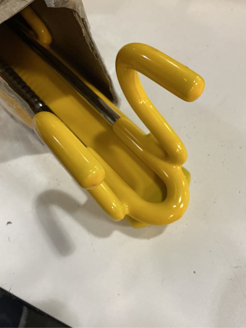 Condition photo showing Good Condition for jetmore steering wheel lock anti theft car device with adjustable design car lock in compatibility car wheel lock with reinforced steel car anti theft device with tamper-proof bolts yellow