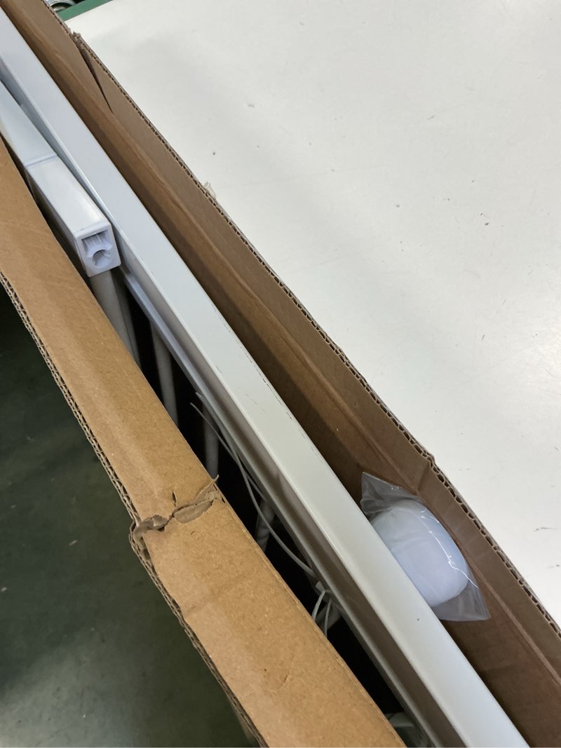 Condition photo showing Good Condition for Cumbor 36" Extra Tall Baby Gate for Stairs, 29.7-40.6"(Extensions Included) Wide Dog Gate for Doorways, Pressure Mounted Auto-Close Pets Gates for Dogs Indoor, Durable Safety Child Gate, White White 29.7-40.6"W x 36"H