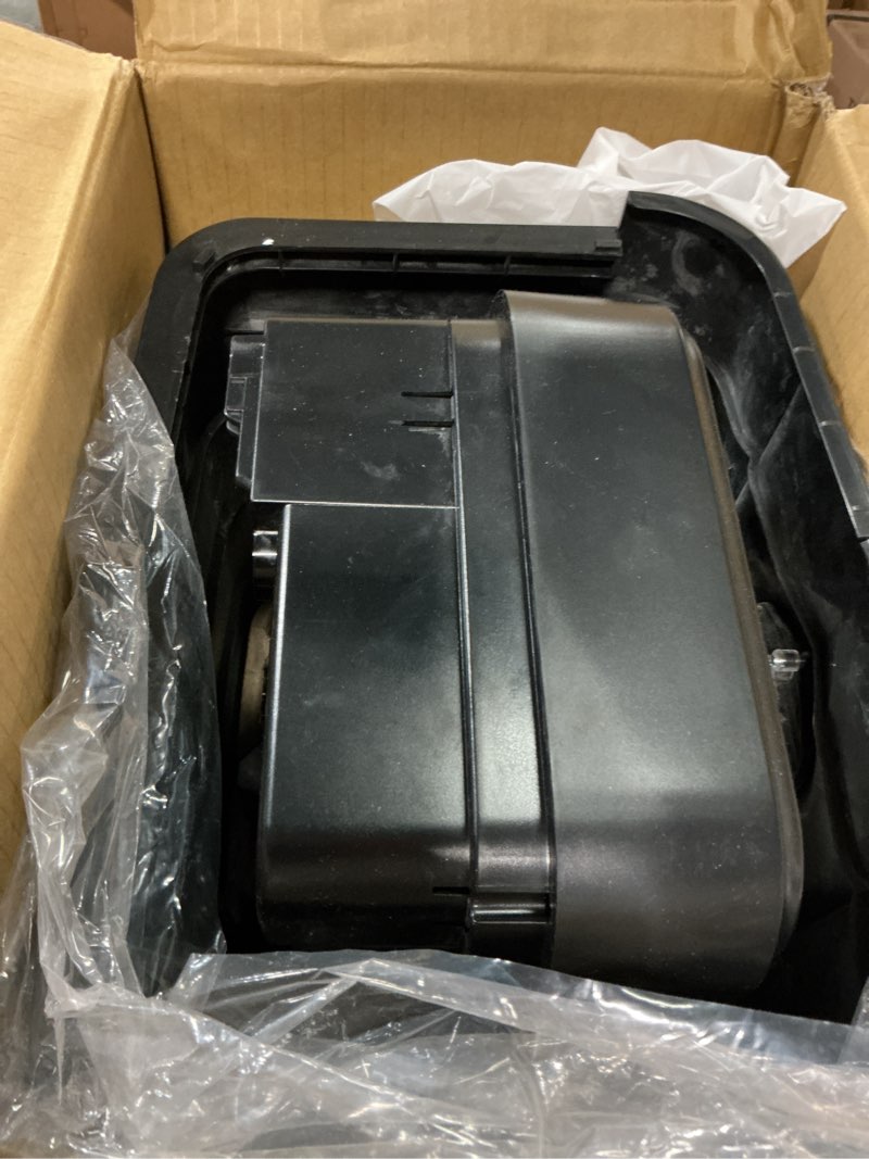 Condition photo showing As Is for aurora professional grade au125ma 120-sheet auto feed high-security micro-cut paper shredder/60 minutes/security level p-5 paper 120-sheet microcut autofeed