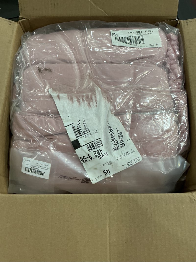 Condition photo showing New/Like New for 8 Pcs Hospital Bed Sheets Set, Soft Knitted Standard Sheets Quality, Include Fitted Sheet, Quilt Cover, Pillow Case and Blanket (Pink) 8 Pink