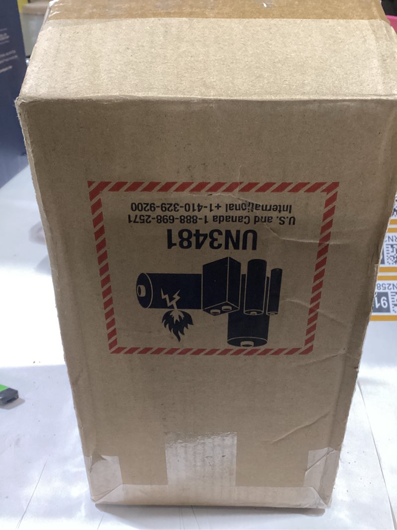 Condition photo showing Good Condition for BLACK+DECKER Leaf Blower, Leaf Vacuum and Mulcher 3 in 1, Backpack Blowers for Lawn Care,250 mph Airflow, 400 cfm Delivery Power, Reusable Bag Included, Corded (BEBL7000)