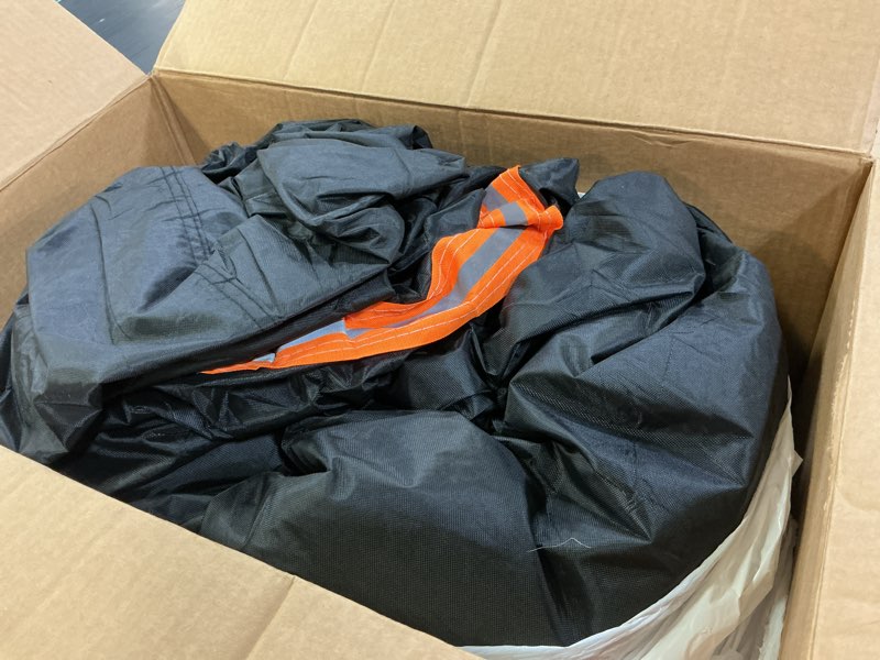 Condition photo showing Good Condition for special 16 layers full car cover fit for ford mustang 2005-2024 convertible/coupe, ultra heavy 600d oxford cloth, can withstand summer sun exposure and winter snow, rain, dust, and uv, black