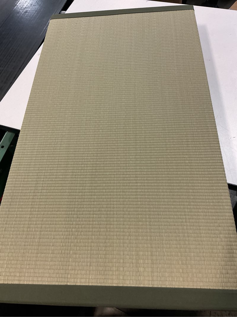 Condition photo showing Good Condition for HAGiHARA Japanese Tatami Mat,Rush Grass Portable Folding Mat,Futon Mattress Traditional Floor for Meditation,Yoga,Sleeping or Summer Twin