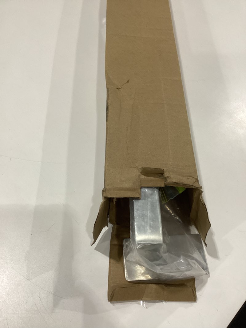 Condition photo showing Good Condition for NearMoon Self Adhesive Bathroom Towel Bar, Stainless Steel Square Bath Wall Shelf Rack Hanging Towel Stick On Sticky Hanger Contemporary Style, Towel Rack Wall Mounted (24 Inch, Brushed Nickel) Brushed Nickel 24 Inch