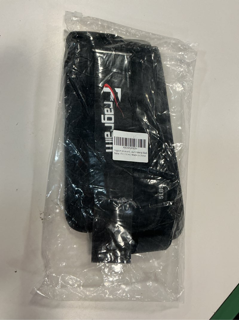 fragraim adjustable ankle weights 10 lbs pair - 5 per side, black