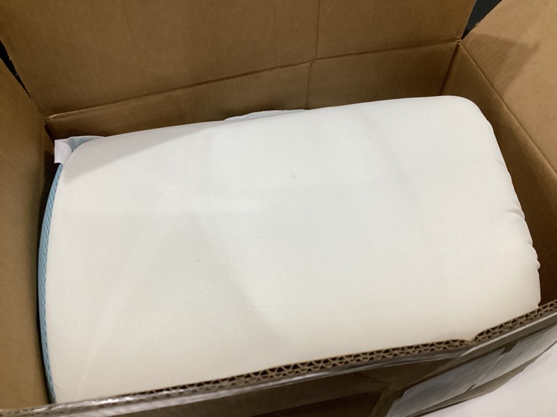 Condition photo showing As Is for Tempur-Pedic TEMPUR-Adapt + Cooling 3-Inch Full Mattress Topper Medium Luxury Premium Foam, Washable Cover, Medium Cooling Topper,white Full 3" + Cooling