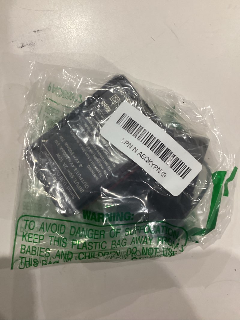 Condition photo showing As Is for led display smart usb dual charger