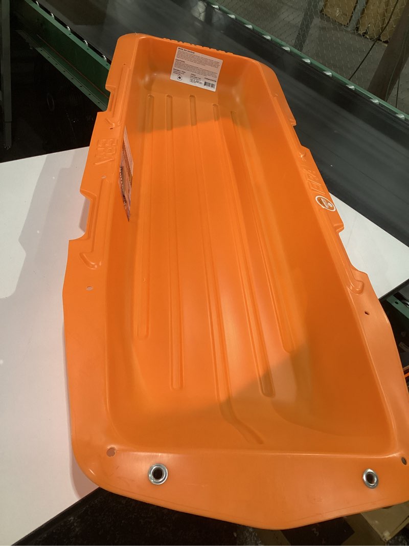 Condition photo showing Good Condition for ERA Expedition Pro Utility Sled – Heavy Duty Sled for Hauling Equipment, Orange
