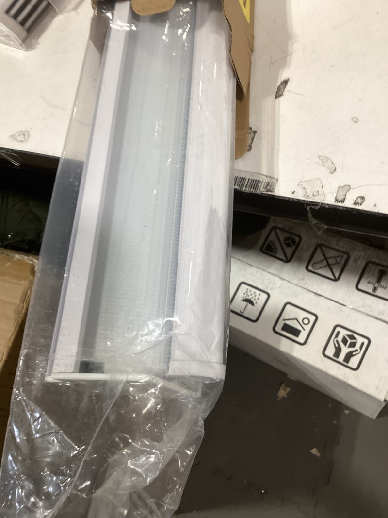 joydeco 46 inch wide cordless white sheer zebra blinds for windows,privacy light filtering dual laye