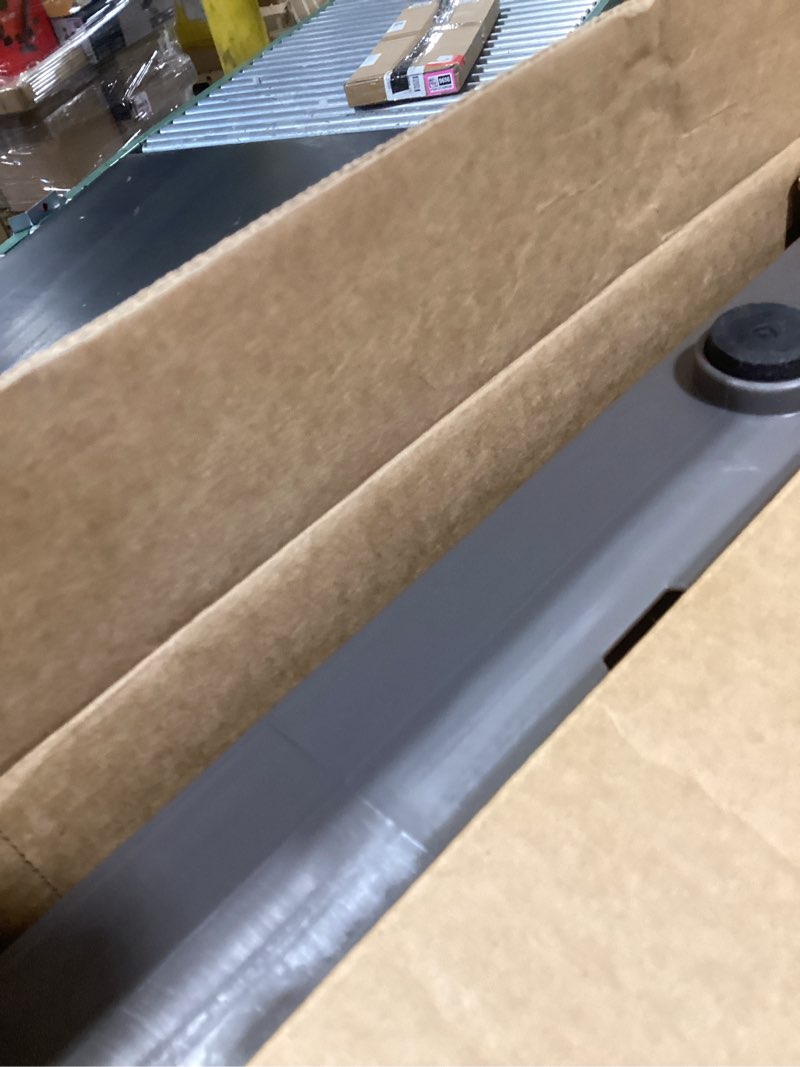 Condition photo showing Good Condition for mypet north states paws portable pet gate: 26-40" wide. pressure mount. no tools needed. made in usa, 23" tall, expandable, durable dog gates for doorways, fieldstone gray