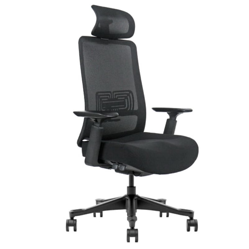 GPP-MAX-70 ffice Chair (G-Pack Pro Ergonomic Office Chair – Tilted Back, Adjustable Armrests & Soft Seat (Gray))