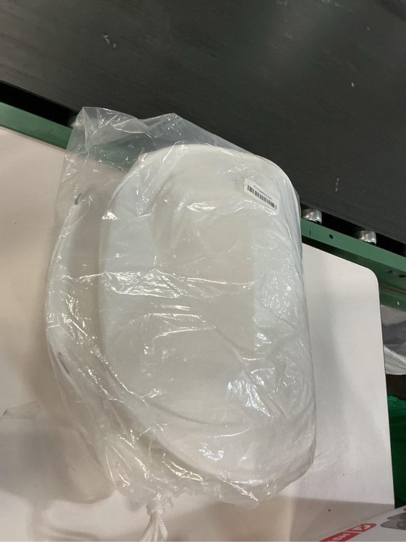 Condition photo showing Good Condition for Lifewit Round Felt Hat Box, Stackable Bamboo Supports Cowboy Hat Travel Case with Dustproof Lid, Hat Organizer Bag for Women Storage, Foldable 16.5" D x 10.6" H Caps Container Carrier, 2 Pack-White