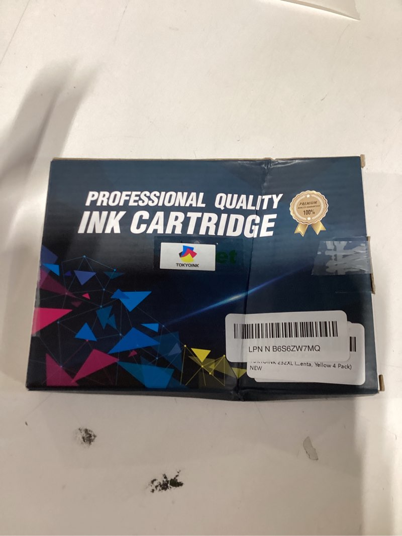 Condition photo showing New/Like New for TOKYOINK 232XL Ink Cartridges Combo Pack Remanufactured Replacement for Epson 232 Ink Cartridge 232XL 232 XL Works for WF-2930, WF-2950, XP-4200, XP-4205 Printer (Black, Cyan, Magenta, Yellow 4 Pack)