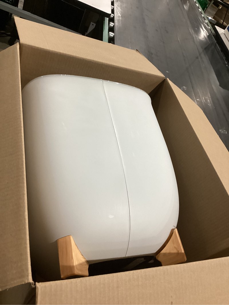 Condition photo showing As Is for VEVOR Towel Warmers for Bathroom, 25 L Towel Warmer Bucket with Auto Shut Off for Spa Fits up to 5 Oversized Towels, Blankets, Clothes, Bathrobes, PJ's and More, Gray 25L - LED Display Gray