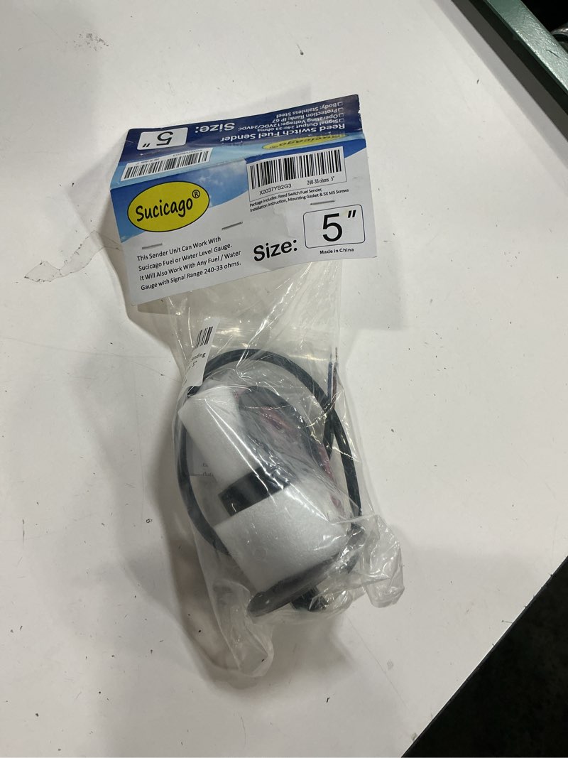 Condition photo showing New/Like New for fuel sender marine for truck vehicle 240-33ohms 5"(130mm) boat fuel level sending unit fuel gauge sending unit 5" 240-33ohm sender