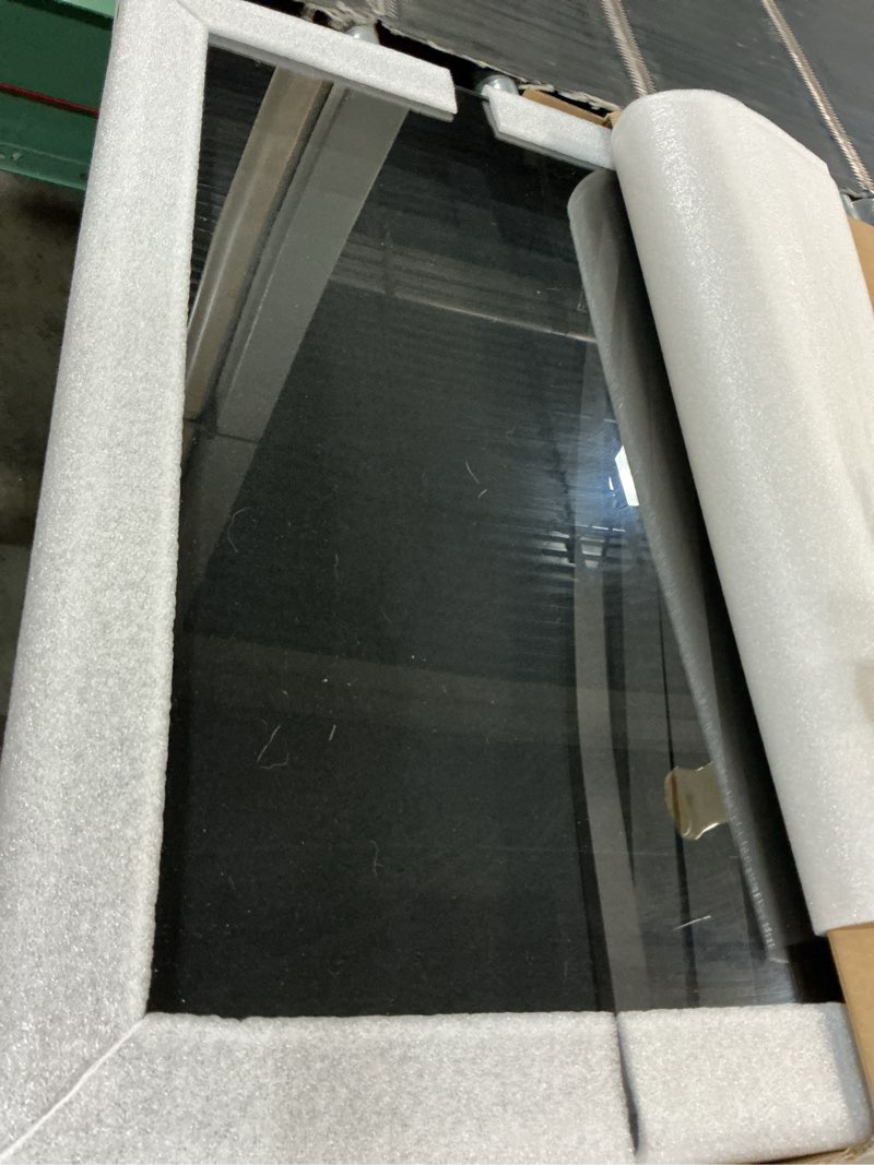 Condition photo showing Good Condition for trade show display case – large aluminum locking tabletop showcase | 34"x22", for trading cards, sports cards, tcg – lightweight & portable for exhibitions, conventions, and collectibles, black black 1 piece | 34"x22"