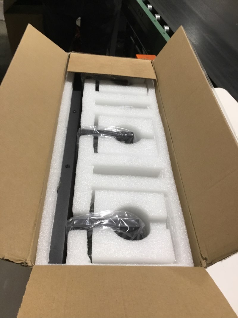 Condition photo showing Good Condition for Modern Bathroom Vanity Light 3-Lights Black Crystal Wall Lamp Bathroom Modern Crystal Vanity Lighting Black Crooked 3-Light