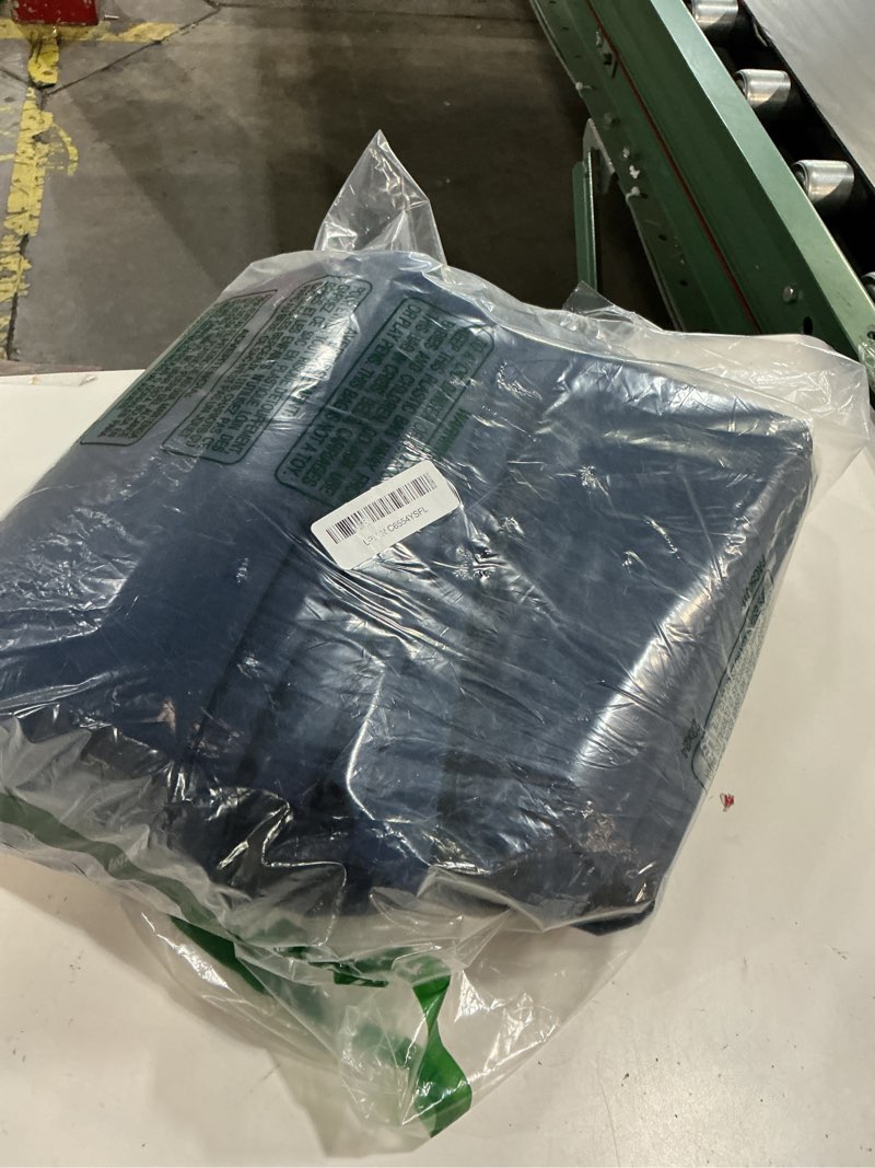 Condition photo showing Good Condition for bulk full flat sheets only, 6 pack quick sort top bed sheet, color-coded label threads, wrinkle-free shrinkage durable microfiber hotel motel airb&bs essentials for hosts (81"x96",navy blue) full navy blue 6