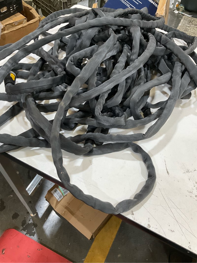 Condition photo showing As Is for 100ft zero g hose