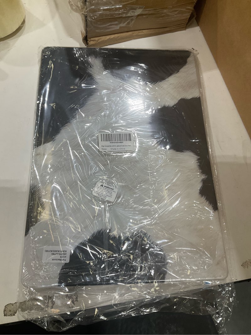Condition photo showing New/Like New for compatible with macbook pro 16 inch case 2021-2026 release m5 a3428 a3429 m4 a3403 a3186 m3 a2991 m2 a2780 m1 a2485 pro/max plastic hard shell &mac os keyboard sticker&keyboard cover (cow hair)