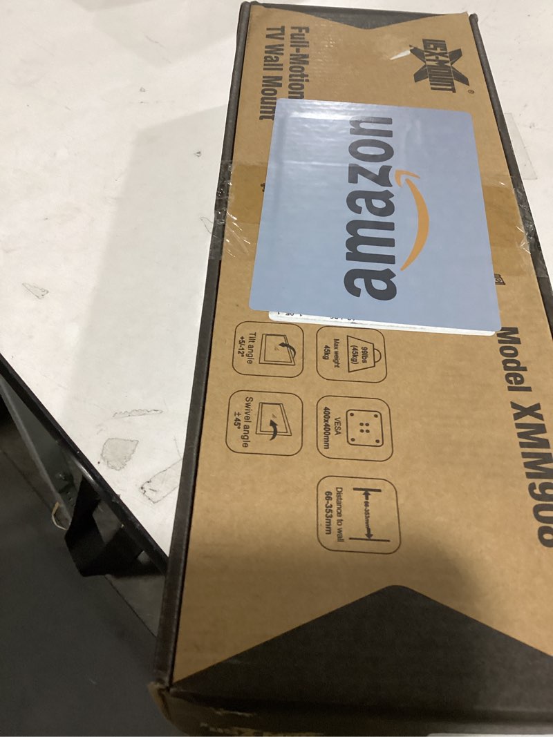 USX MOUNT Full Motion TV Wall Mount for Most 32-70 inch TVs up to 99 lbs, Wall Mount Bracket with Du