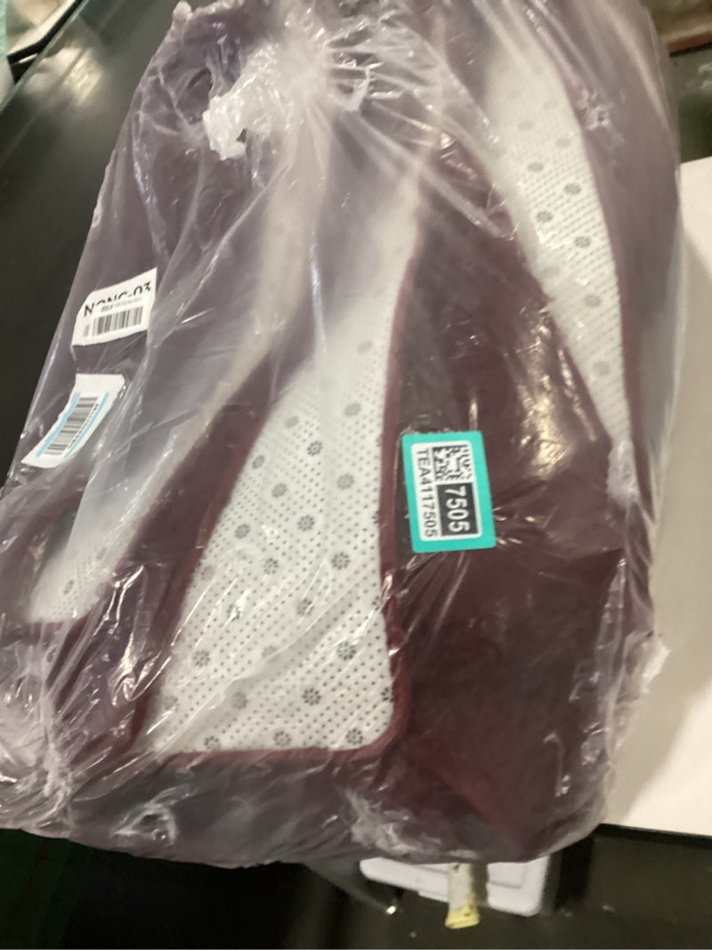 Condition photo showing As Is for DweIke Extra Large 9x12 ft Burgundy Red Area Rugs for Bedroom Living Room, Fluffy Soft Plush Shaggy 