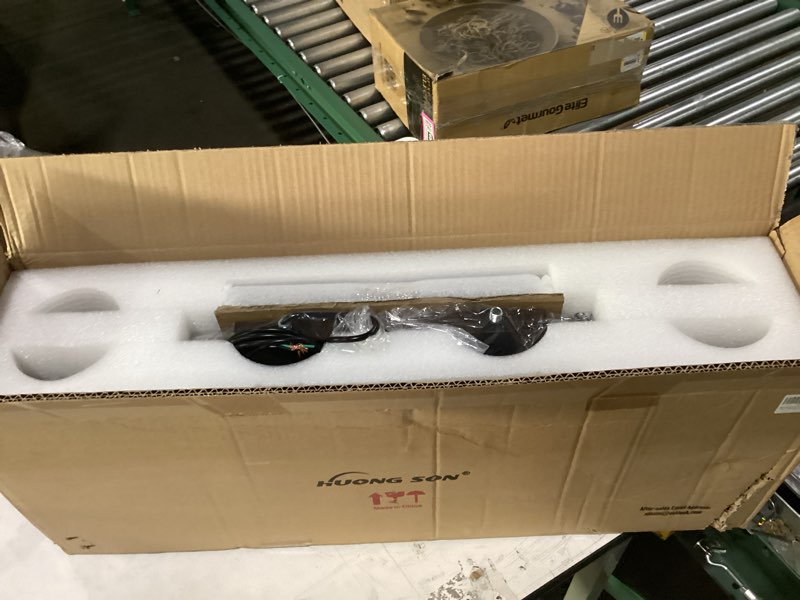 Condition photo showing New/Like New for farmhouse wood kitchen island lighting, 4-light adjustable chandelier for dining room, milk glass shade dining room light fixture over table, black hanging pendant lights for kitchen, pool table milk glass shade 4 light