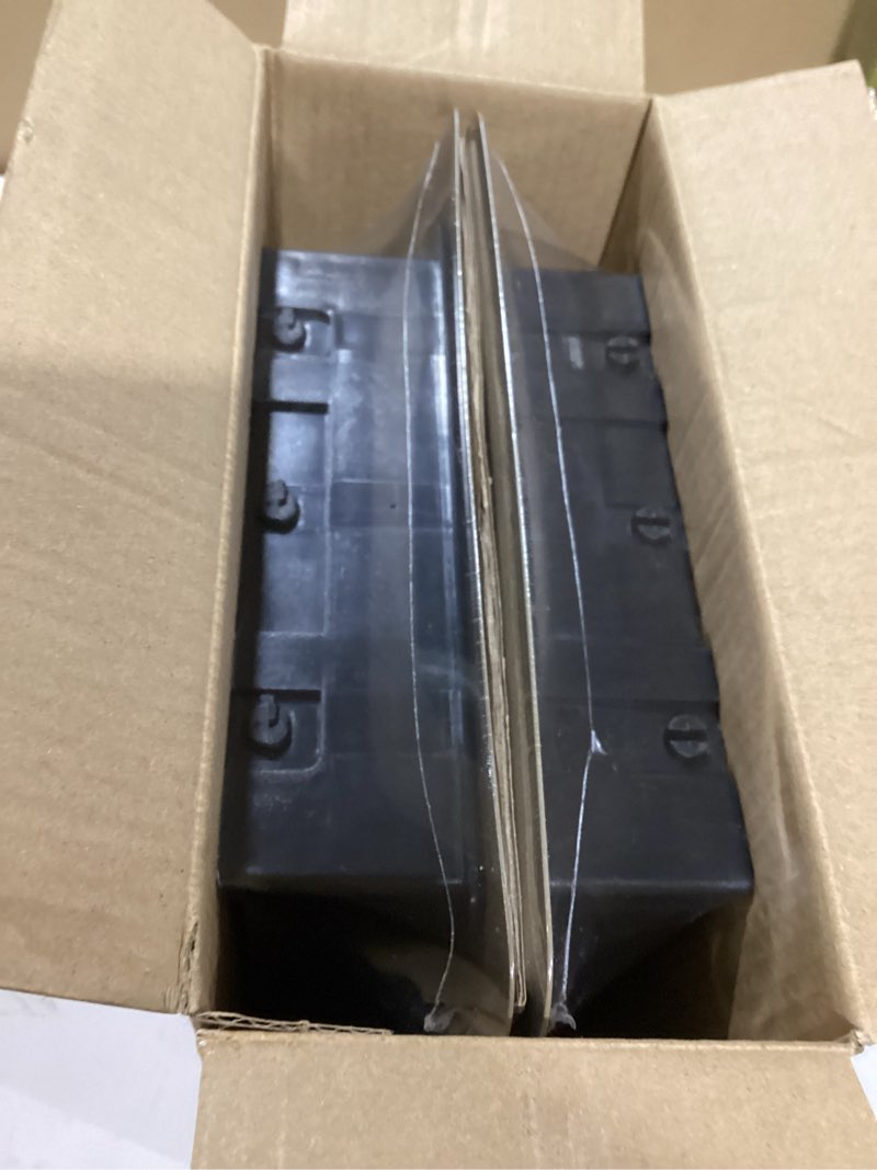 Condition photo showing New/Like New for 6x12 Floor Register, Heavy Duty Steel Walkable Floor Vents Covers, Adjustable Air Supply Lever Register Vent Cover for Home Floor and Wall, Fits 12x6 and 6x12 Duct Opening, 2 Pack, Brown 6'' X 12'' 2 Pack
