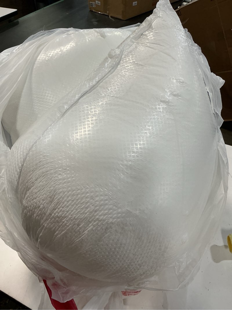 Condition photo showing Good Condition for leeden 28 x 28 pillow inserts (set of 2) - throw pillow inters with 100% cotton cover - 28 inch square decorative pillows for sofa, couch, bed and home decor 28 inch x 28 inch (pack of 2)