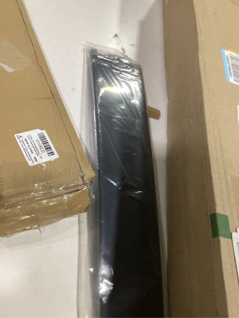 Condition photo showing Good Condition for b-pillar trim molding window trim set (left & right) replacement for chevrolet suburban/3500 hd,chevy tahoe,gmc yukon/xl,cadillac escalade/esv 2015-2018 926-243 926-244 (driver & passenger side) rear door b - pillar outer(left & right) fit esv/xl and standard type