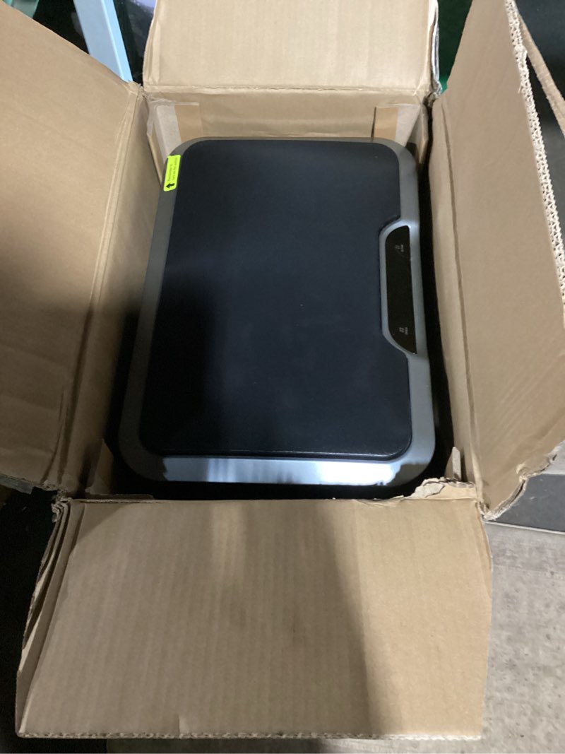 Condition photo showing Good Condition for eko mirage-t 50 liter / 13.2 gallon touchless rectangular motion sensor trash can, brushed stainless steel finish