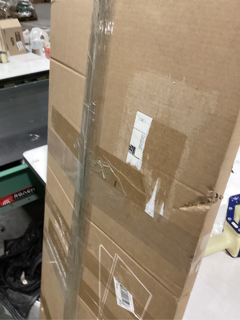 Condition photo showing New/Like New for IAE Wall Mounted Folding Table with Pine Wood,36" x 14" Floating Wall Desk,Laundry Folding Table with Shelf Brackets,Fold Down Desk Shelf,Folding Workbench for Home,Dining,Laundry Room,Kitchen,White White 36*13.7*6.3 Inch