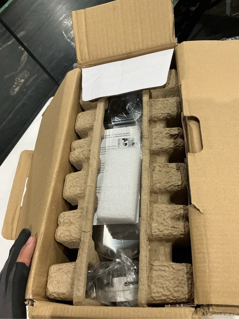 Condition photo showing Good Condition for neretva espresso machine 20 bar, super compact espresso maker stainless steel professional espresso maker machine with power steam & led display for home barista latte and cappuccino maker-beige