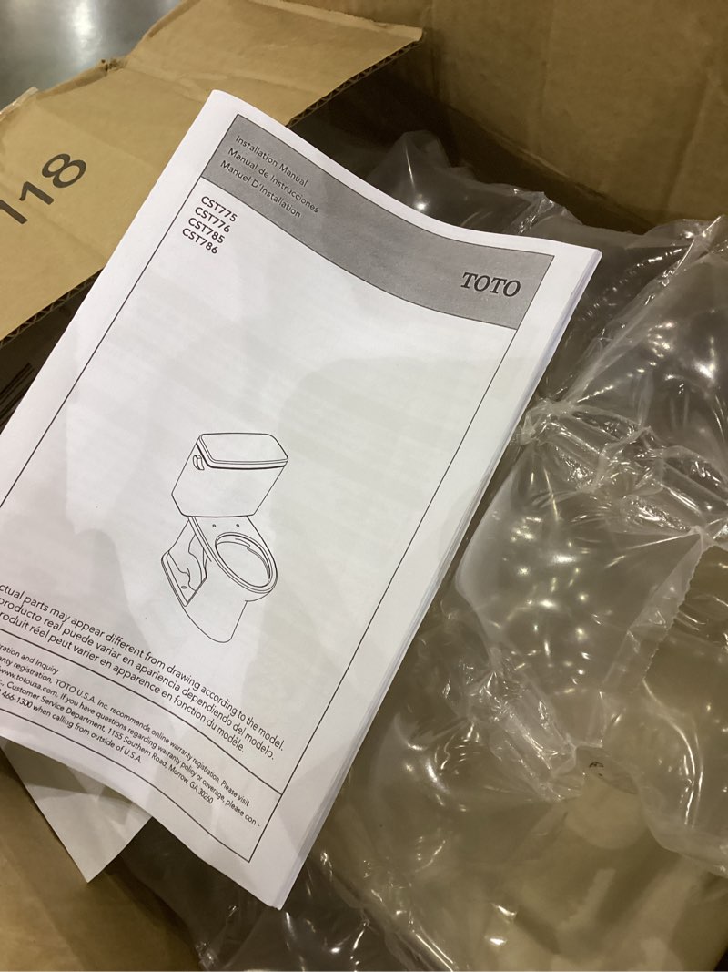 Toto Toilet tank top