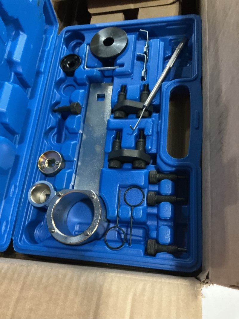 Condition photo showing Good Condition for Timing Chain Tool Kit Engine Valves Head Gasket Set Fit For VW Jetta Golf GTI EOS Passat Beetle Audi A4 Q5 TT 2.0T 2008-2015 CAEB CCTA 06H109467N 06H109469AD 06H109469T 06H109509Q 06H109469AP
