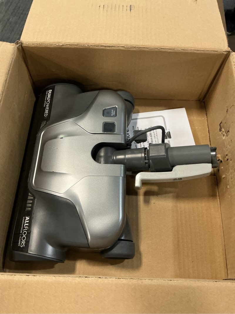Condition photo showing As Is for kenmore bc1001 powermate nozzle for canister vacuum cleaners - 81214, 81414, bc2005, bc3005, bc4005, 22614,(specific uses: hard floor, carpet, stairs) black