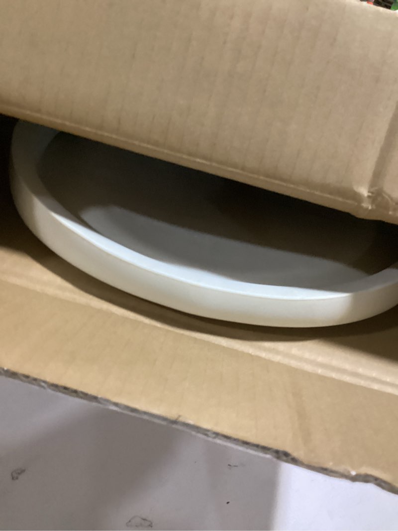 Condition photo showing Good Condition for skip hop baby changing pad nursery style wipe-clean contoured with cushioned foam, non-skid base, built-in safety belt & tuck-away toy bar fits standard changing tables, oat 16" oat