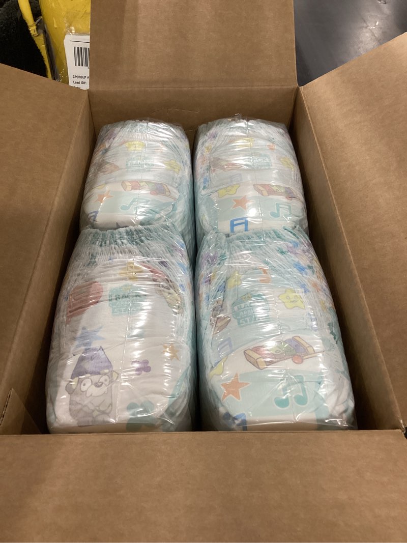 Condition photo showing As Is for Pampers Training Pants - Easy Ups Boys & Girls Bluey - Size 5T-6T, 84 Count, Children's Potty Underwear (Packaging May Vary) 5T-6T 84