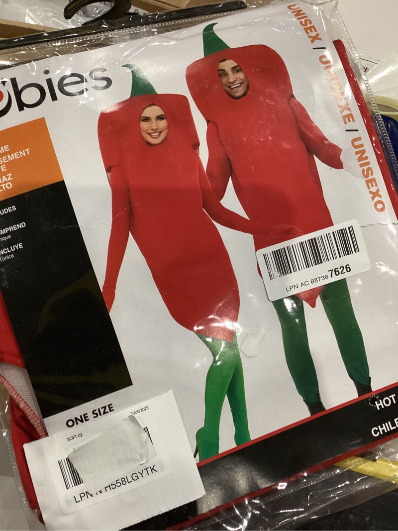 Condition photo showing Good Condition for item similar))))))forum novelties hot pepper adult costume