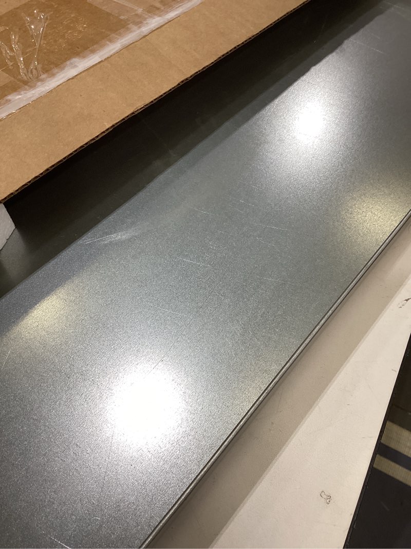 Condition photo showing Good Condition for Heavy-Duty Galvanized Steel Drain Pan – Premium, Rust-Resistant HVAC Condensate Pan – Leak-Proof for Maximum Protection – Without Hole Options (24”x24”x2")