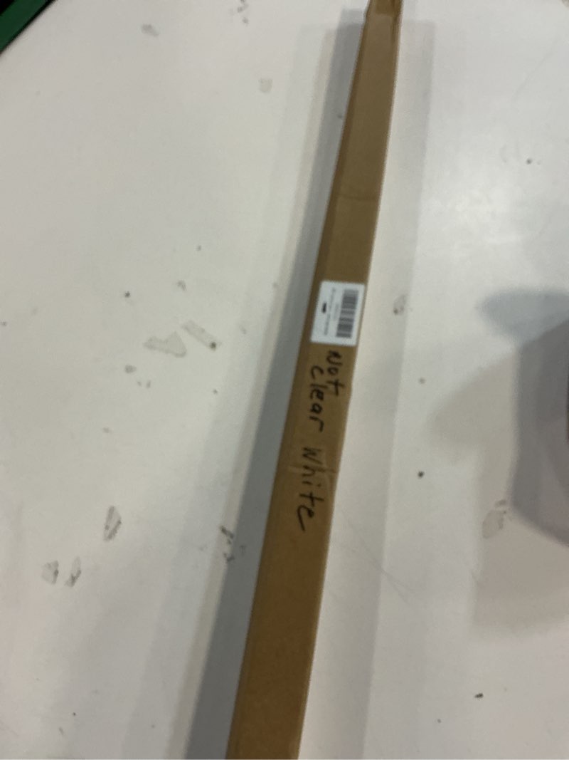 Condition photo showing New/Like New for Earthtec 24 Inch Clear Adjustable Replacement Bathroom Towel Bar Rod Spring Loaded End Sturdy Plastic Wall Mount and for Kitchen Towel Storage Replacement Towel Bar for Ceramic Holder