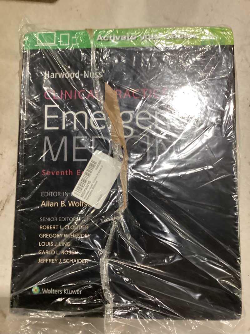 Condition photo showing Good Condition for harwood-nuss' clinical practice of emergency medicine