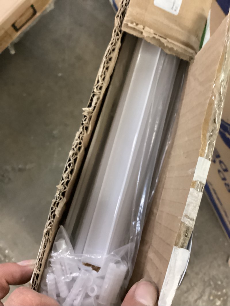 Condition photo showing Good Condition for Besseto 10Pack 6.6Ft/2M White LED Aluminum Channel,LED Strip Light Diffuser Aluminum Channel Profile Housing Extrusion for Under Cabinet Counter and Stairs (White-10Pack 6.6ft)