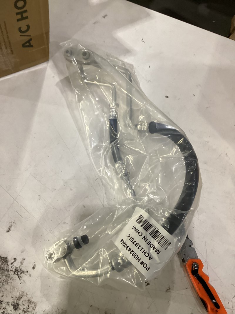 Condition photo showing New/Like New for a-premium a/c suction & discharge line hose assembly | compatible with chevrolet sonic 2013-2018 l4 1.4l - from condenser