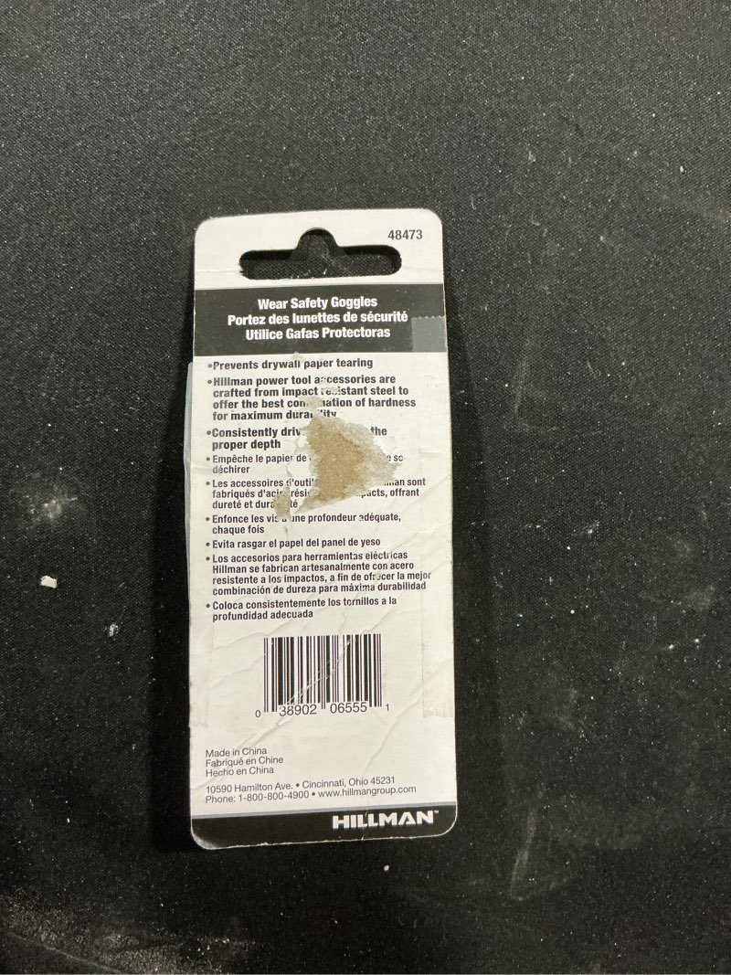 Condition photo showing As Is for Century Drill & Tool 68592#2R Drywall Power Screw Setter, 2" Length #2R X 2"