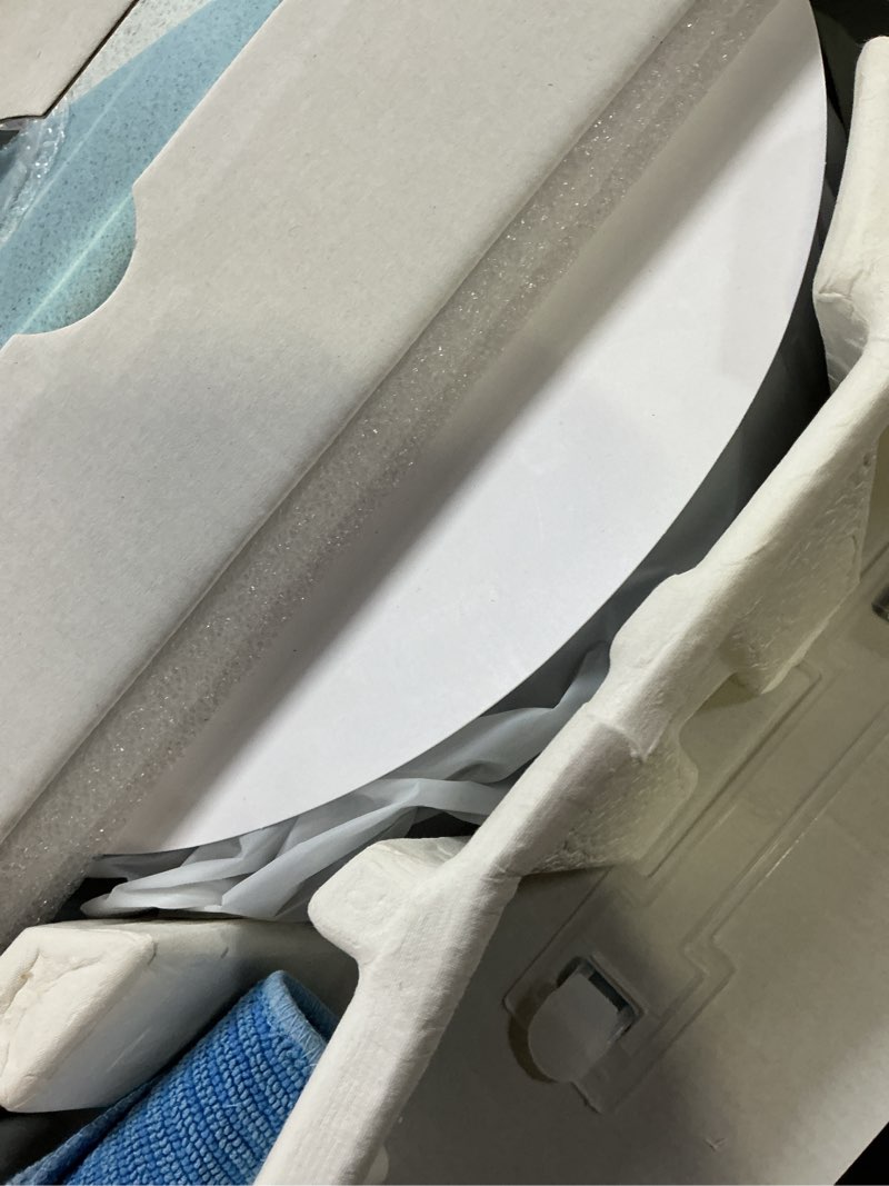 Condition photo showing New/Like New for lefant lidar robot vacuum and mop, 450ml visible dustbin, upgraded 190° psd obstacle avoidance, customized cleaning, multi-floor mapping, 150 mins runtime, 2.4g/5g wifi, pet hair & carpets, m330 pro black
