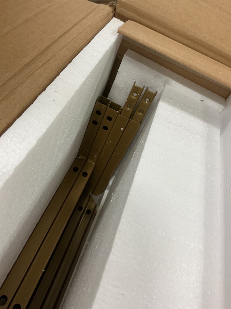 Condition photo showing Good Condition for 6 Tiers Bookshelf Organizer White Faux Marble Shelf,Modern Open Display Storage Bookcase, and Metal Bookshelf Standing Storage Shelf Tall Shelving Units for Home Office Study